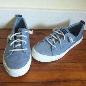 Sperry Canvas Barrel Lace Sneaker - Size 7